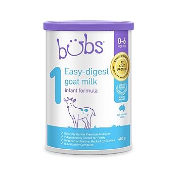 Bubs Goat Milk Infant Formula Stage 1, Baby 0-6 Months